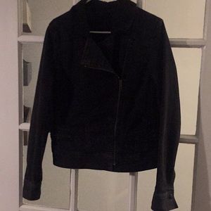 ARTICLES OF SOCIETY DENIM MOTO JACKET